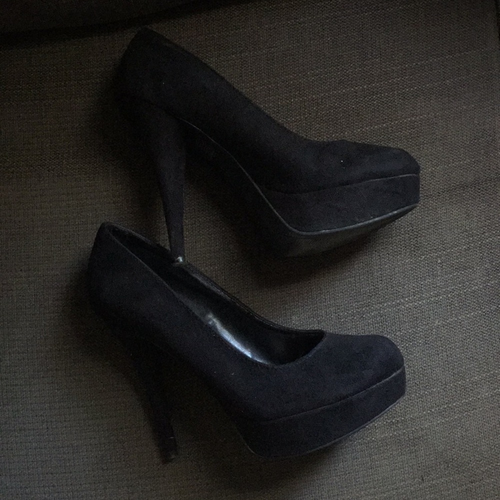 Brash Black High Heels